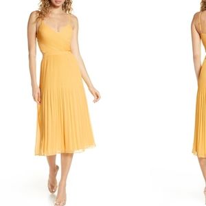 Ali & Jay for the gram chiffon midi dress